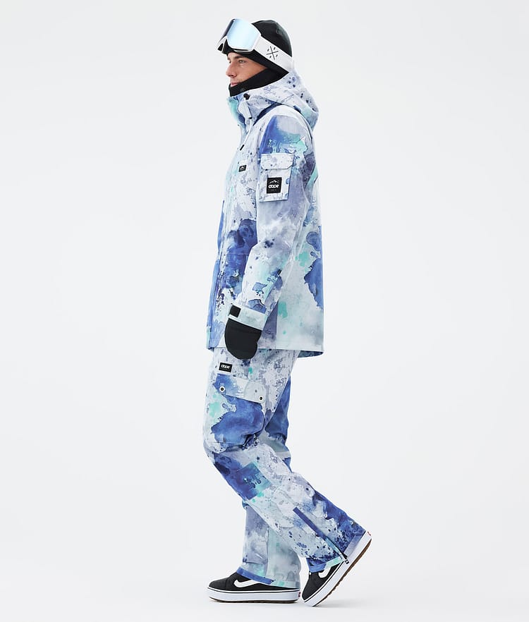 Dope Adept Veste Snowboard Homme Spray Blue Green, Image 3 sur 9