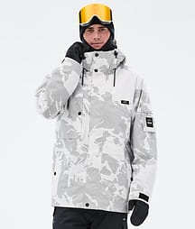 Dope Adept Snowboard Jacket Men Grey Camo