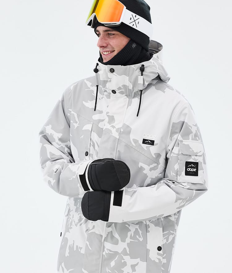 Dope Adept Snowboard Jacket Men Grey Camo, Image 2 of 10