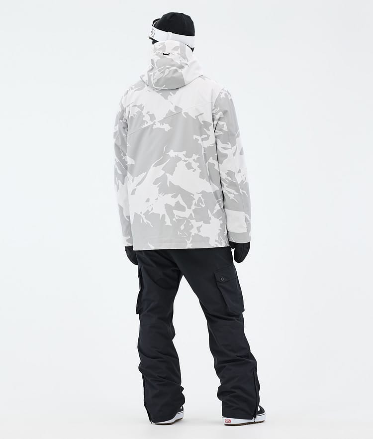 Dope Adept Snowboard Jacket Men Grey Camo, Image 5 of 10