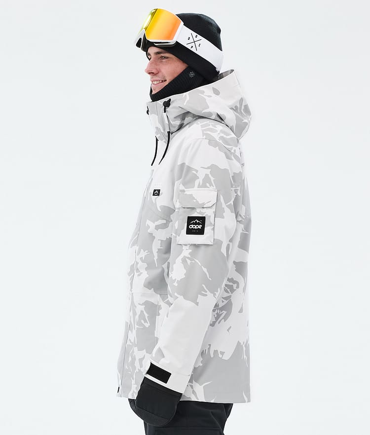 Dope Adept Snowboard Jacket Men Grey Camo, Image 6 of 10
