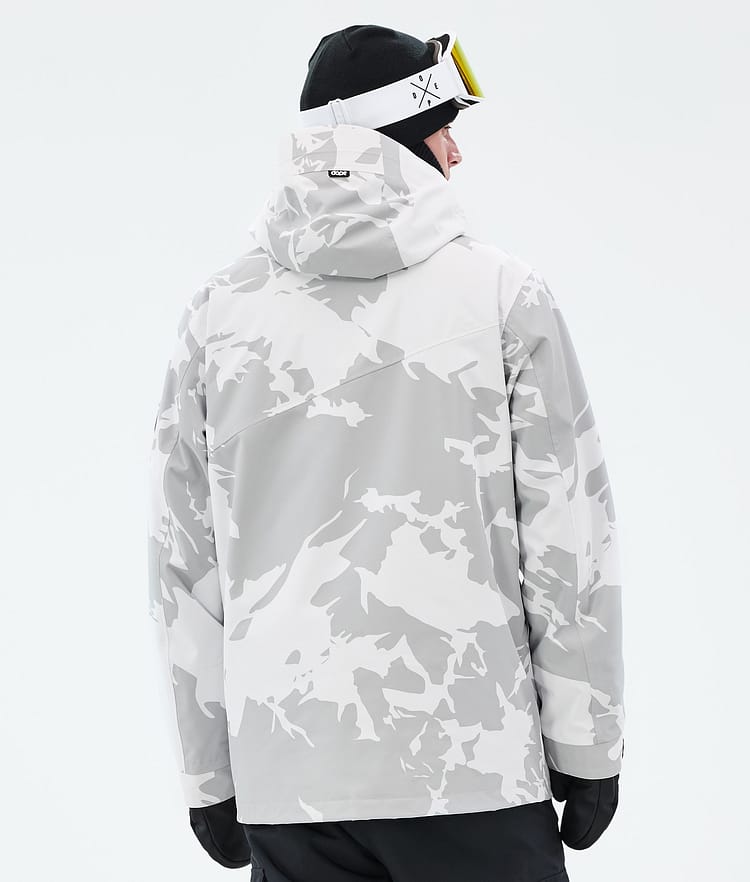 Dope Adept Snowboard Jacket Men Grey Camo, Image 7 of 10