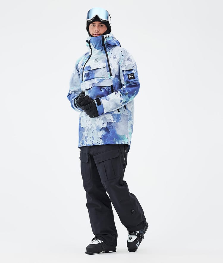 Dope Akin Veste de Ski Homme Spray Blue Green, Image 3 sur 8