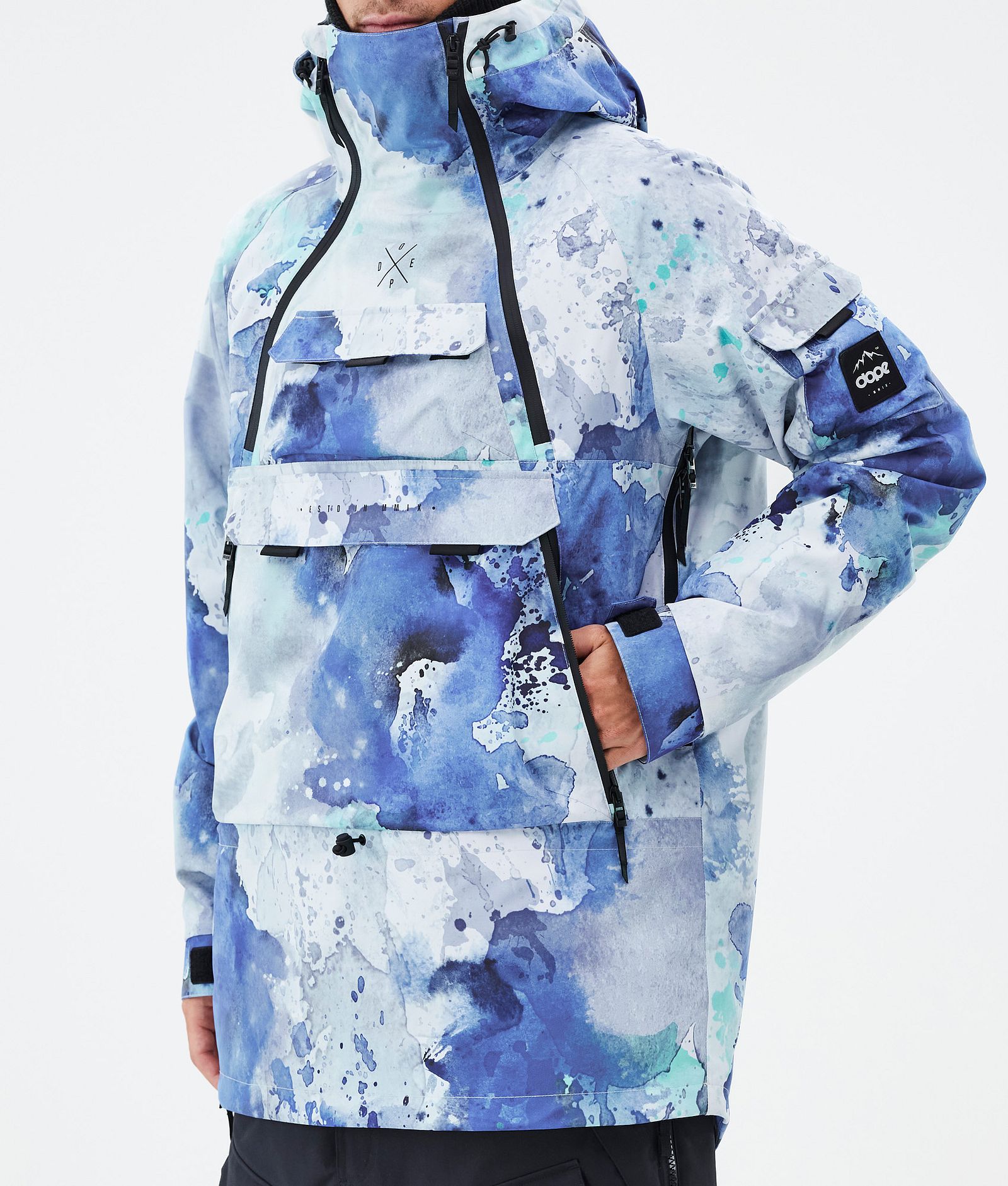 Dope Akin Chaqueta Snowboard Hombre Spray Blue Green, Imagen 7 de 8