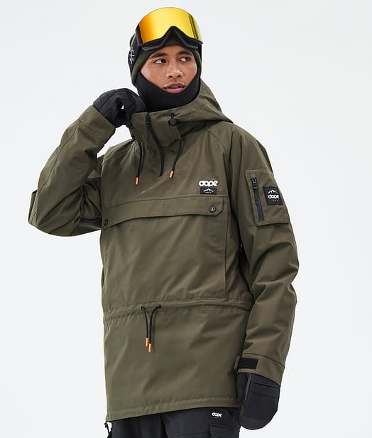 Dope Annok Kurtka Snowboardowa Mężczyźni Olive Green