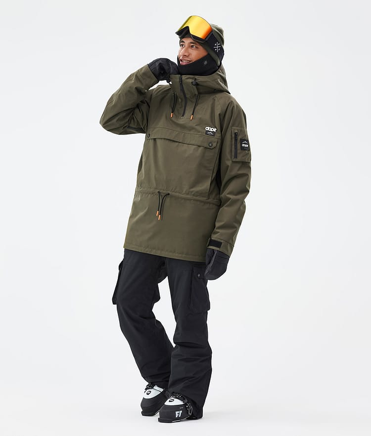 Dope Annok Veste de Ski Homme Olive Green, Image 3 sur 8