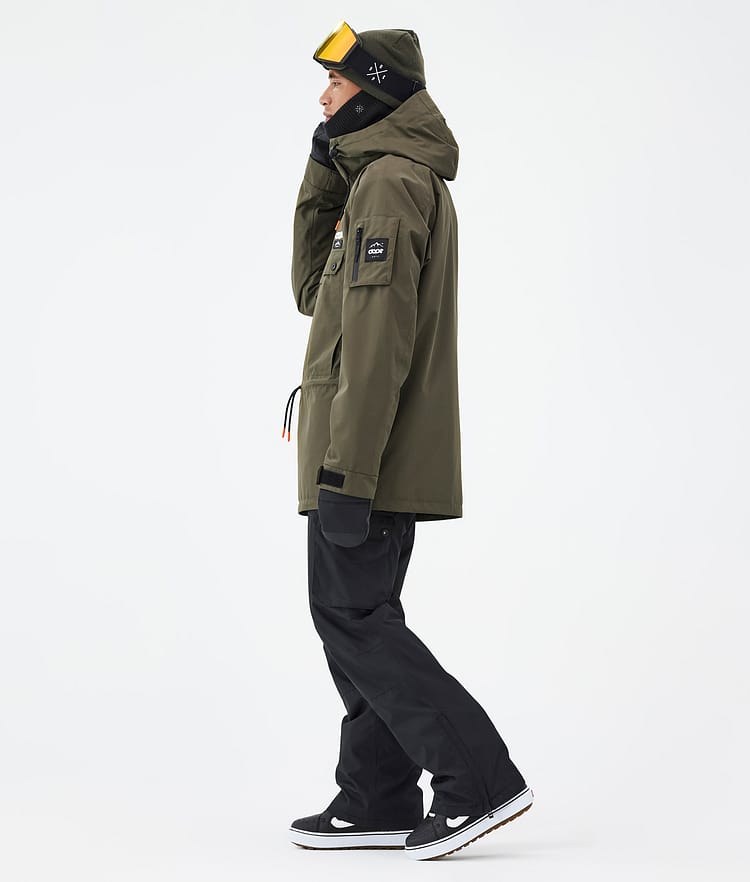 Dope Annok Snowboard jas Heren Olive Green, Afbeelding 3 van 8