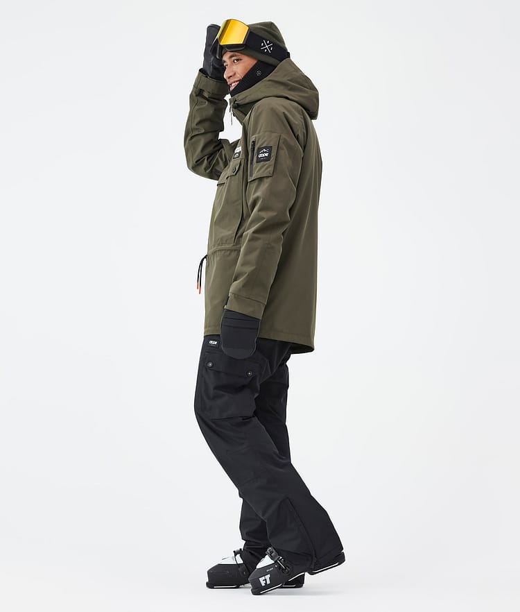 Dope Annok Veste de Ski Homme Olive Green, Image 4 sur 8