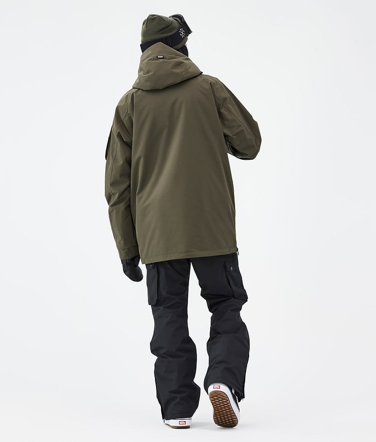 Dope Annok Veste Snowboard Homme Olive Green, Image 5 sur 8