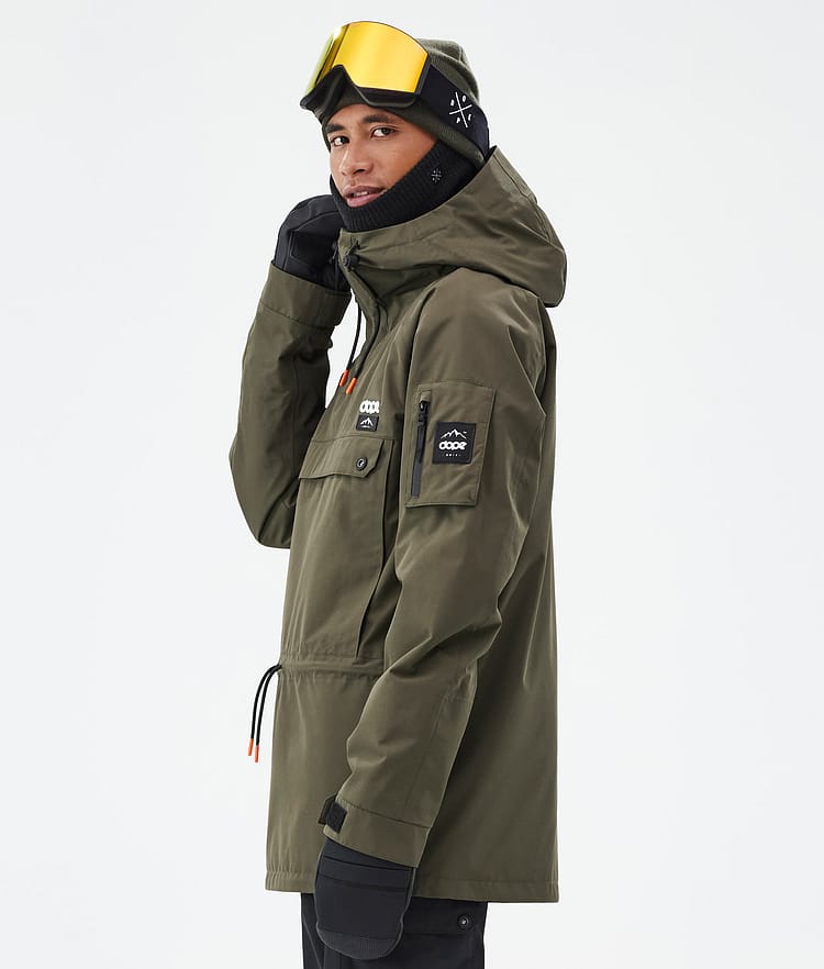 Dope Annok Snowboard jas Heren Olive Green, Afbeelding 5 van 8