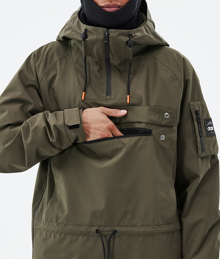 Dope Annok Veste de Ski Homme Olive Green, Image 9 sur 8