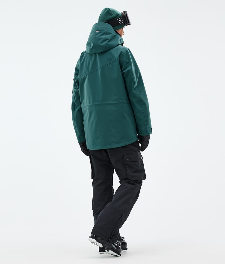 Dope Adept W Ski jas Dames Bottle Green, Afbeelding 5 van 10