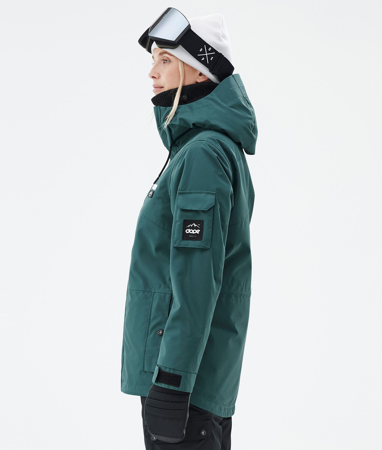 Dope Adept W Chaqueta Esquí Mujer Bottle Green