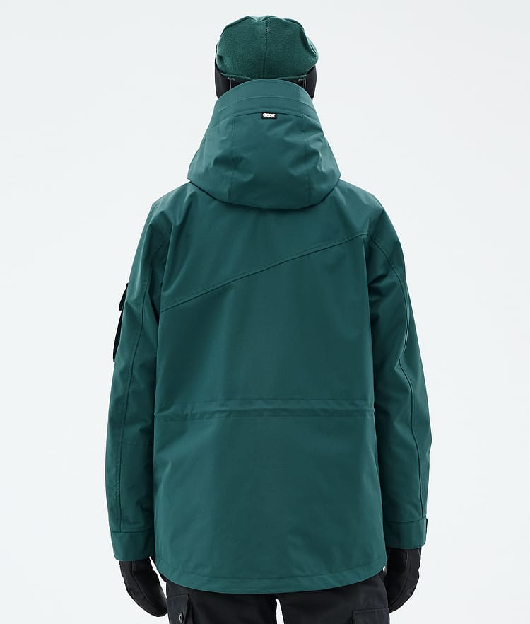 Dope Adept W Snowboard Jacket Women Bottle Green Renewed, Image 7 of 10