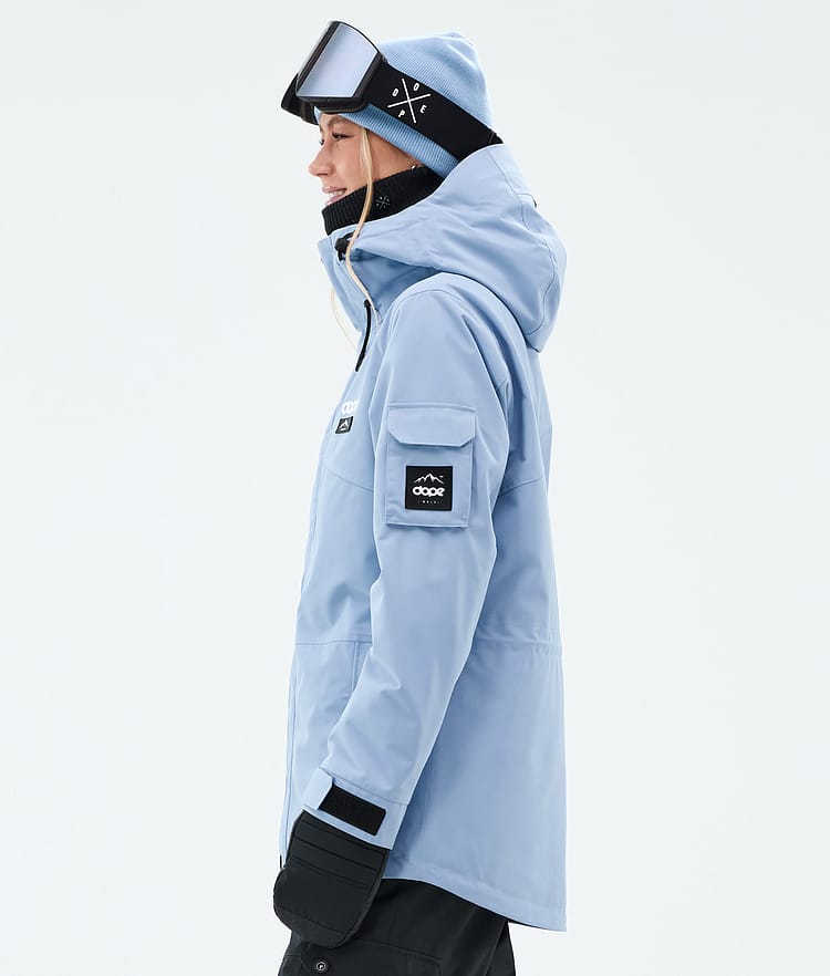 Dope Adept W Giacca Snowboard Donna Light Blue, Immagine 6 di 10