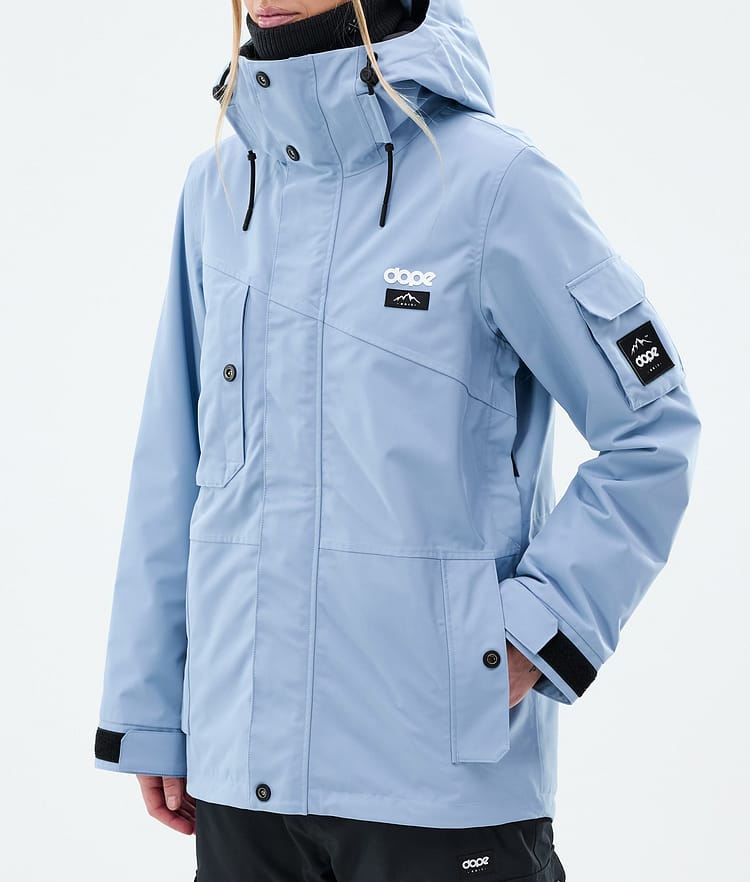 Dope Adept W Giacca Snowboard Donna Light Blue, Immagine 8 di 10
