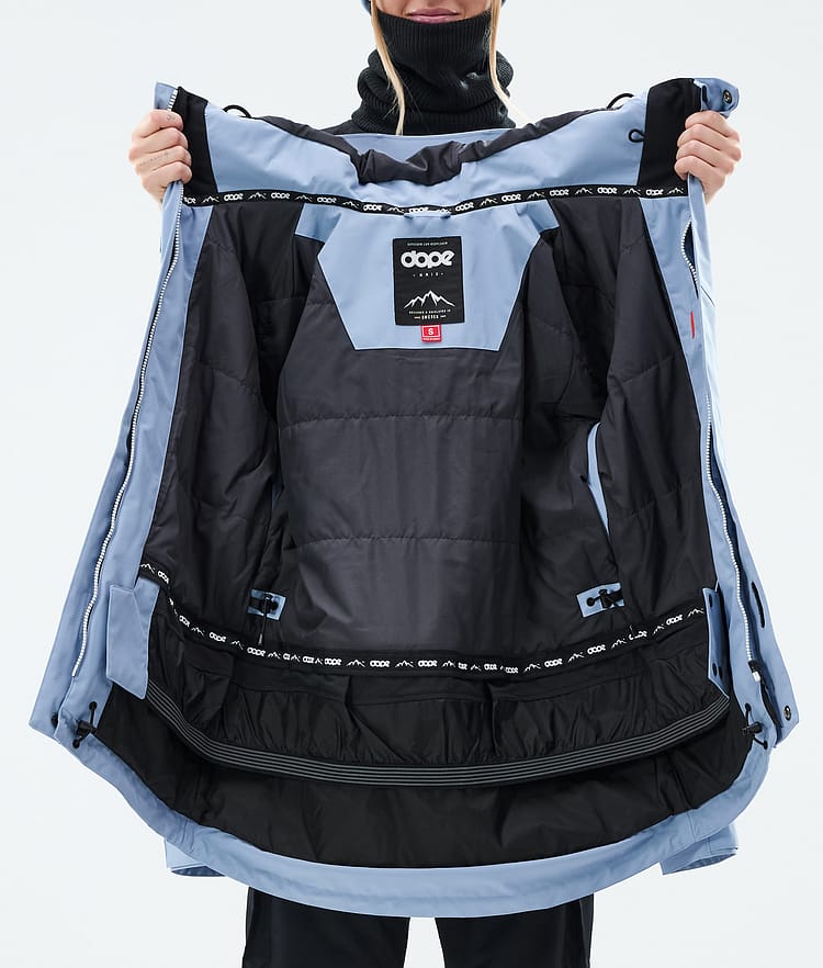 Dope Adept W Snowboard Jacket Women Light Blue Renewed, Image 10 of 10