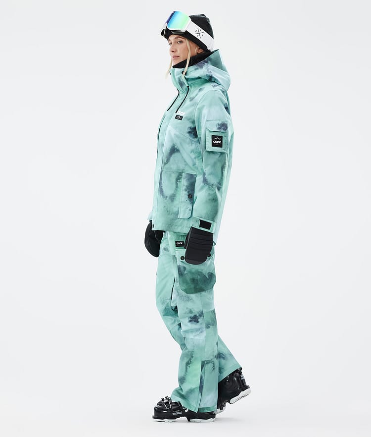 Dope Adept W Veste de Ski Femme Liquid Green, Image 4 sur 9