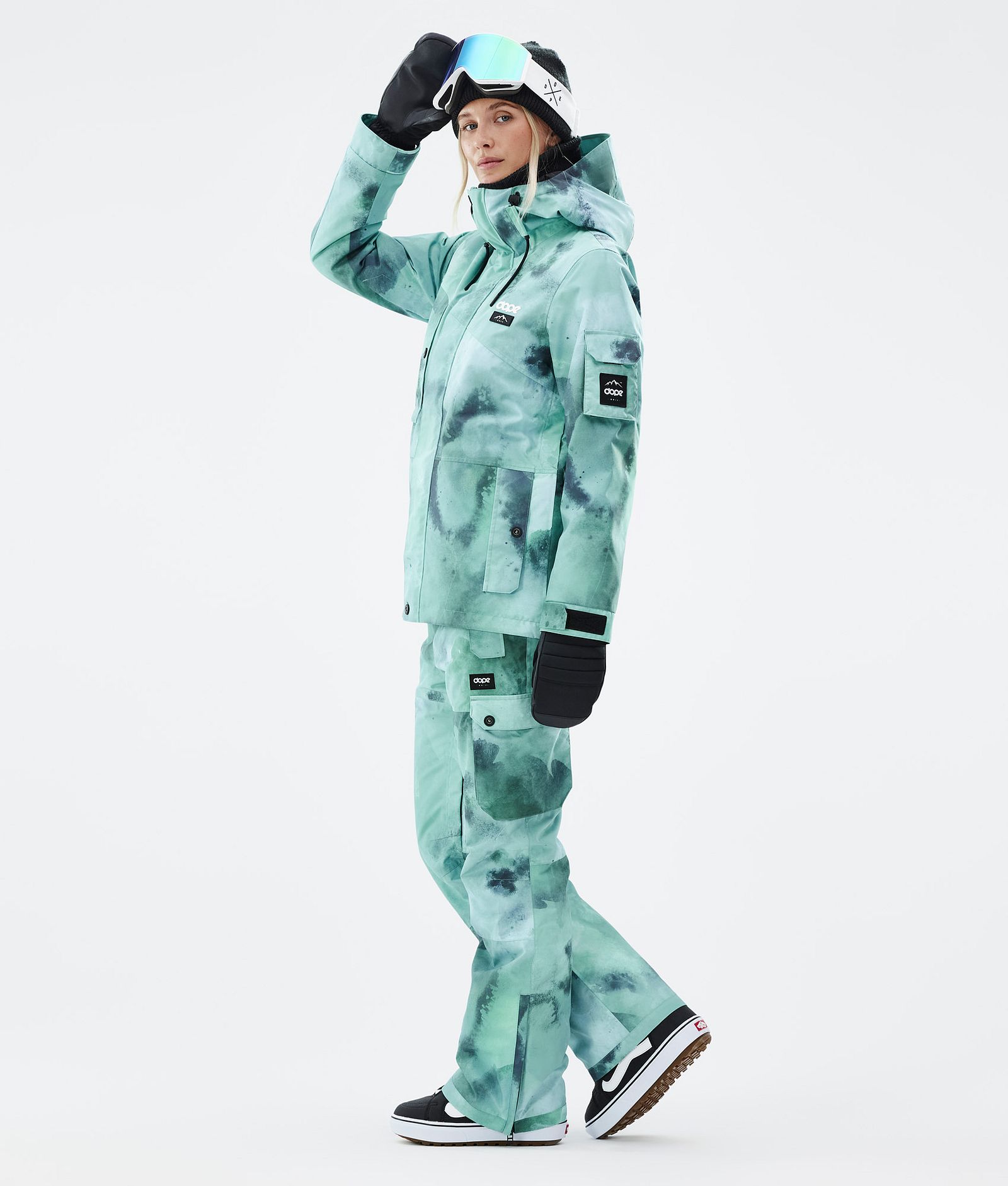 Dope Adept W Snowboard Jacket Women Liquid Green Renewed, Image 3 of 9