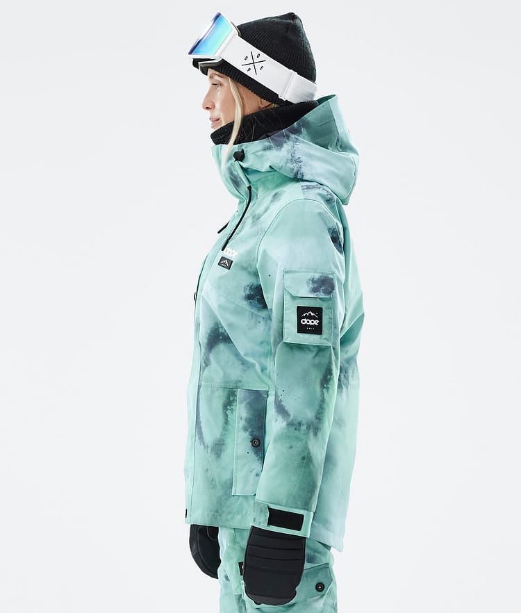 Dope Adept W Snowboard Jacket Women Liquid Green Renewed, Image 6 of 9