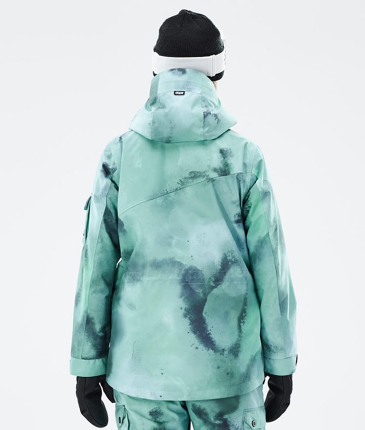 Dope Adept W Veste de Ski Femme Liquid Green, Image 7 sur 9