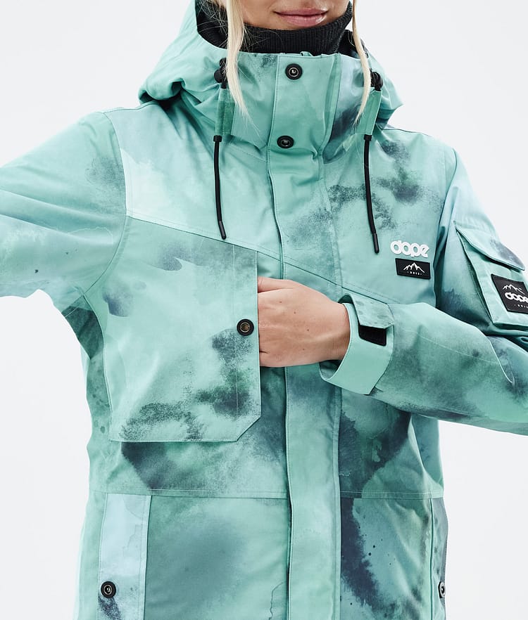 Dope Adept W Veste de Ski Femme Liquid Green, Image 9 sur 9