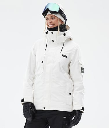 Dope Adept W Veste de Ski Femme Old White