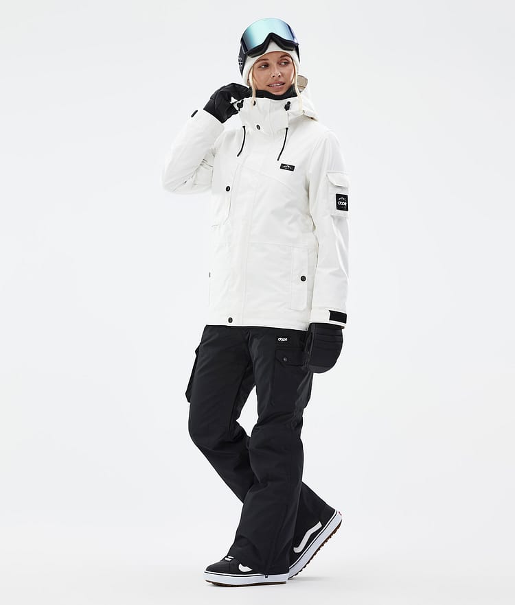 Dope Adept W Snowboard jas Dames Old White, Afbeelding 2 van 9