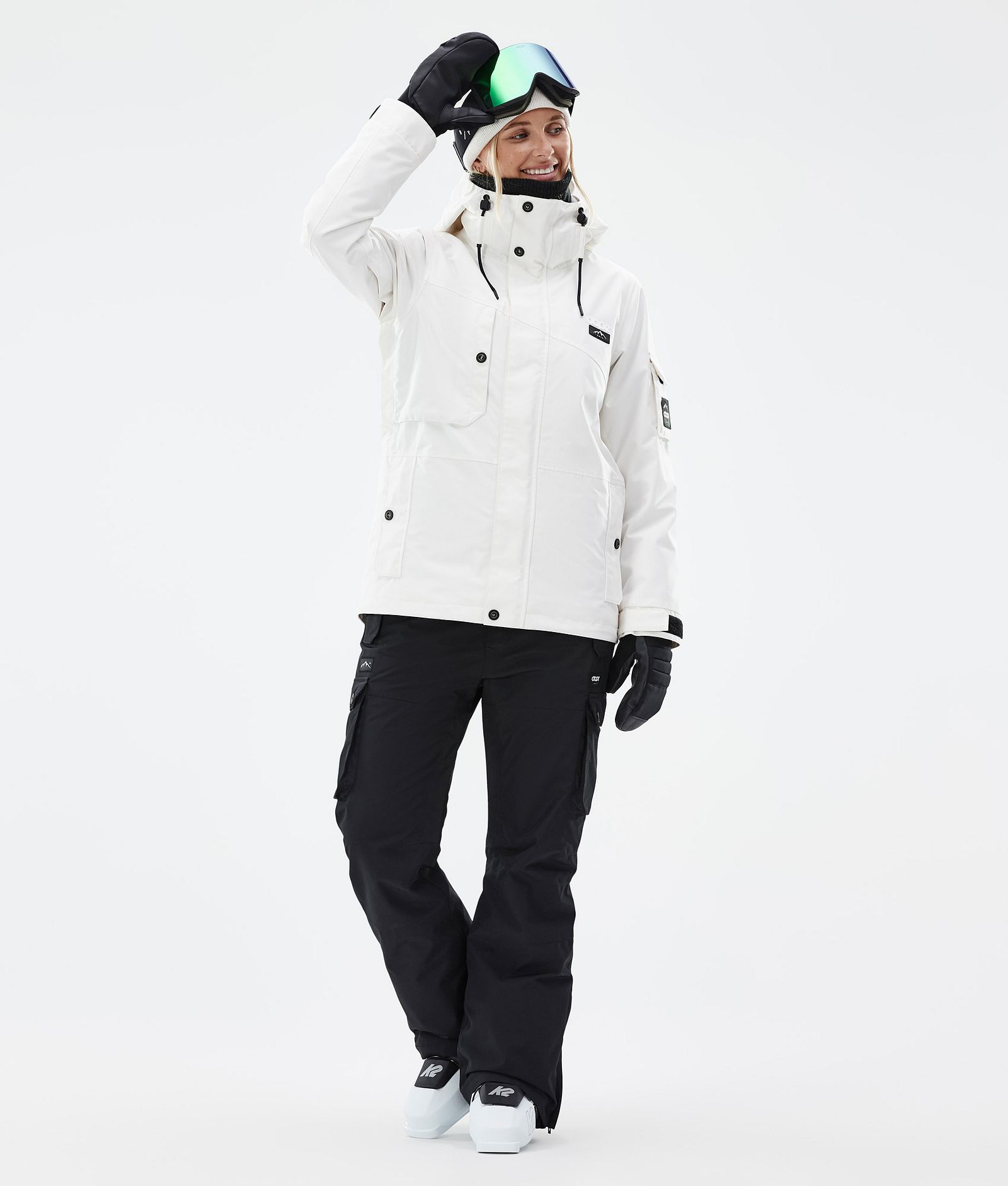 Dope Adept W Ski Jacket Women Old White, Image 2 of 9