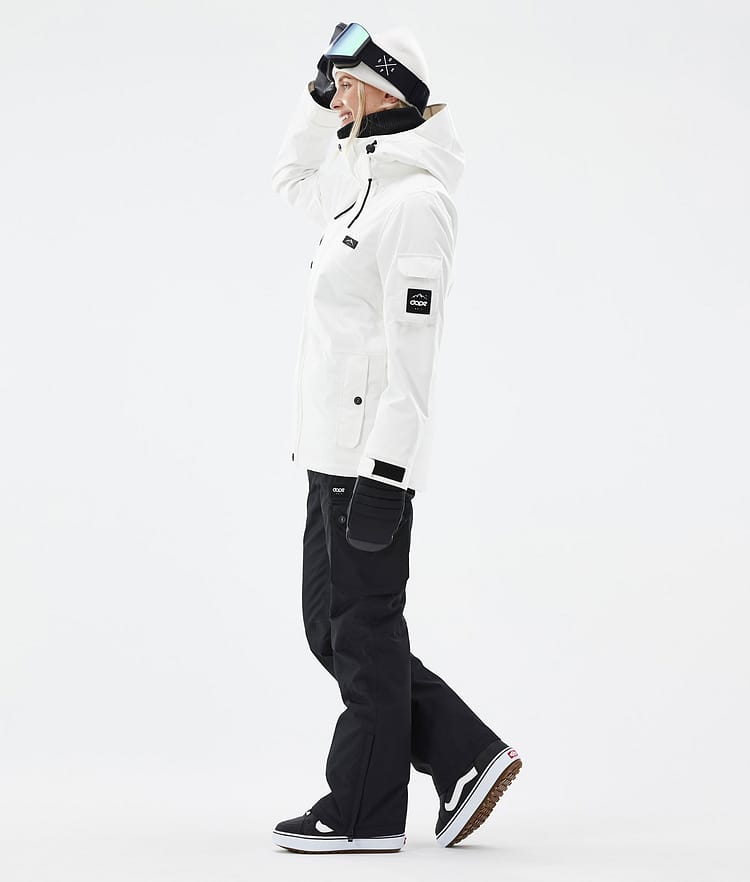 Dope Adept W Snowboard jas Dames Old White, Afbeelding 3 van 9