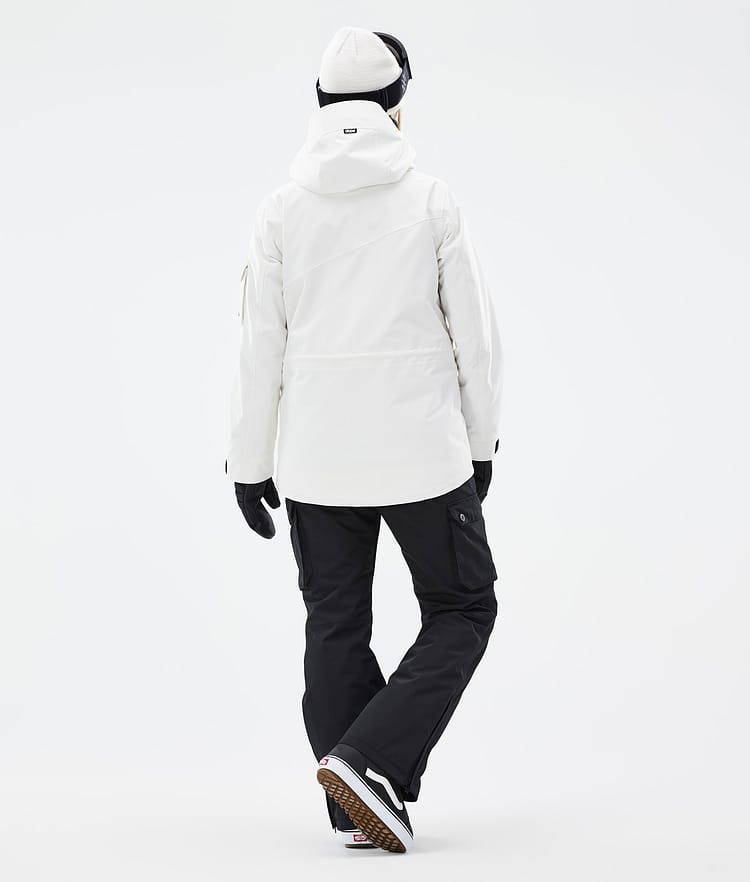 Dope Adept W Snowboard jas Dames Old White, Afbeelding 4 van 9