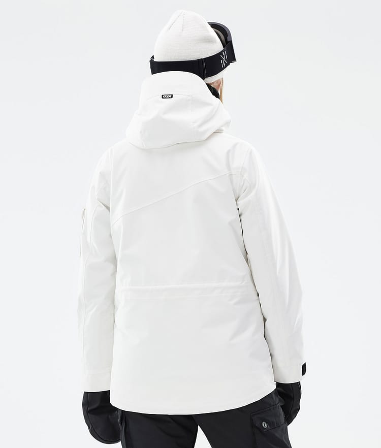 Dope Adept W Veste de Ski Femme Old White