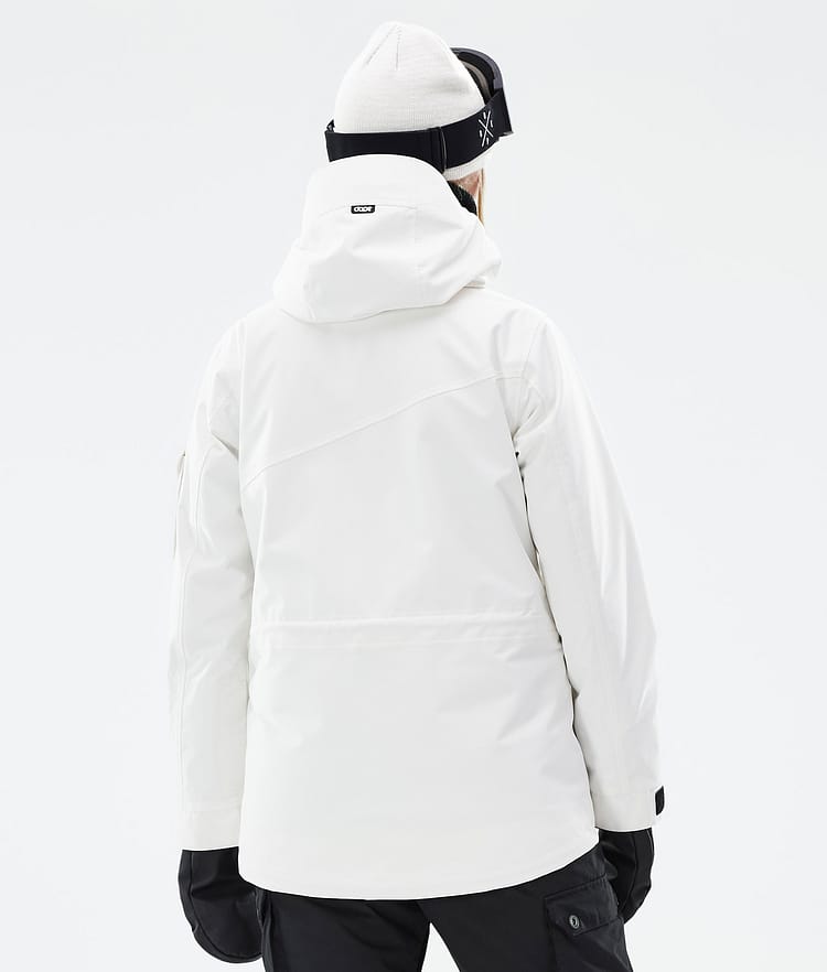 Dope Adept W Snowboard jas Dames Old White, Afbeelding 6 van 9