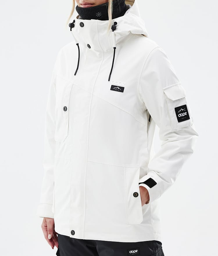 Dope Adept W Veste de Ski Femme Old White