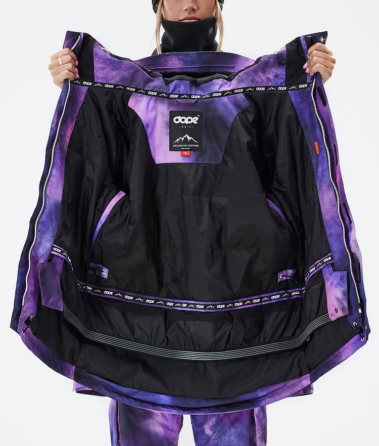 Dope Adept W Veste de Ski Femme Dusk