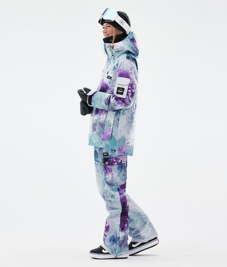 Dope Adept W Veste Snowboard Femme Spray Green Grape, Image 4 sur 9