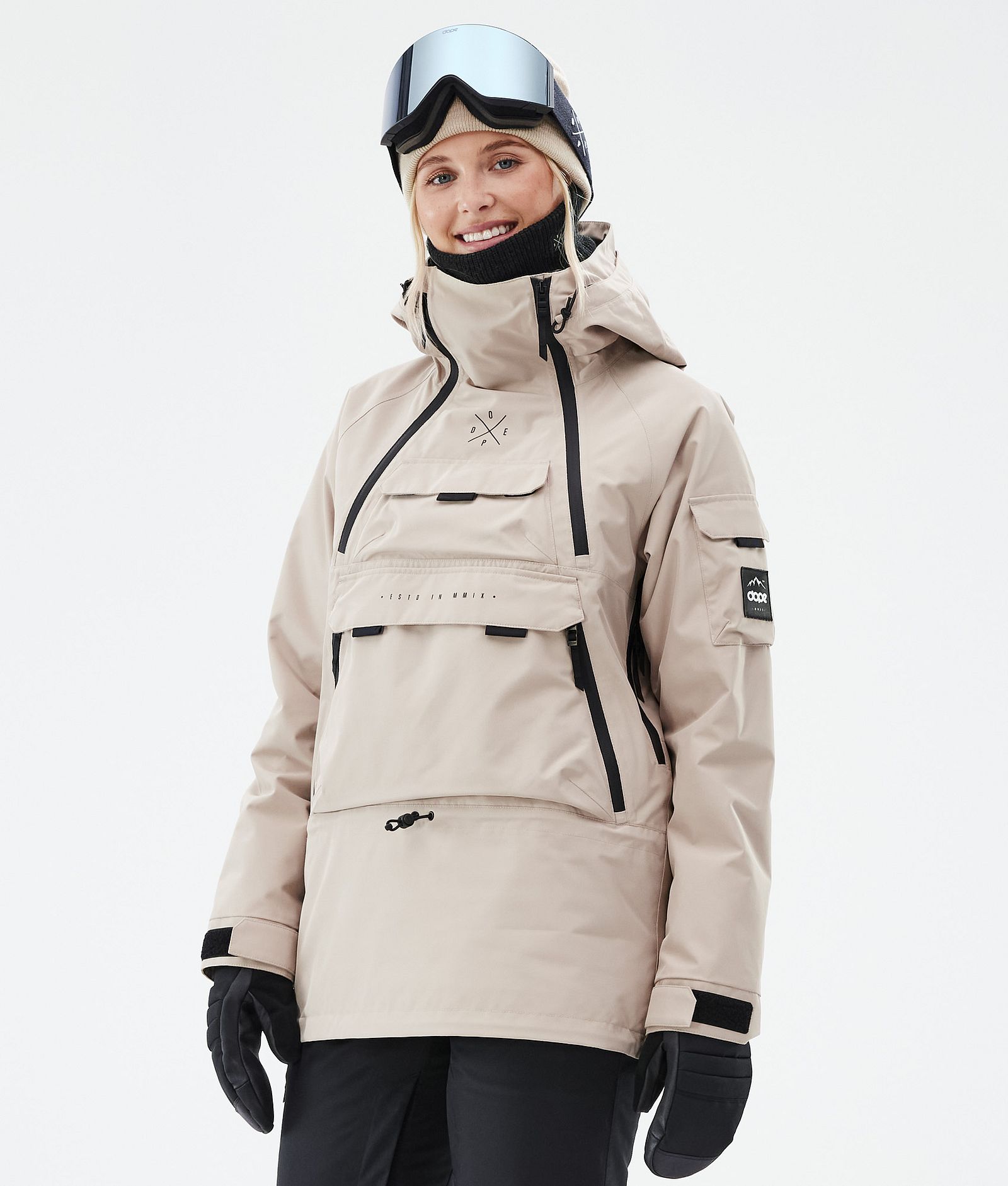 Dope Akin W Skijacke Damen Sand, Bild 1 von 8