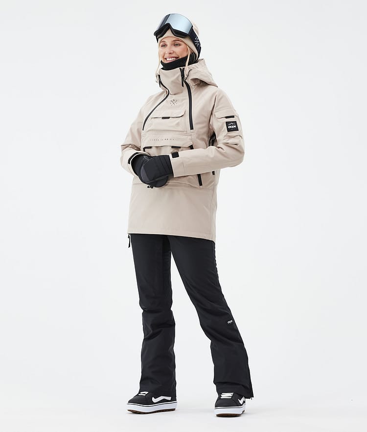 Dope Akin W Snowboard jas Dames Sand, Afbeelding 2 van 8