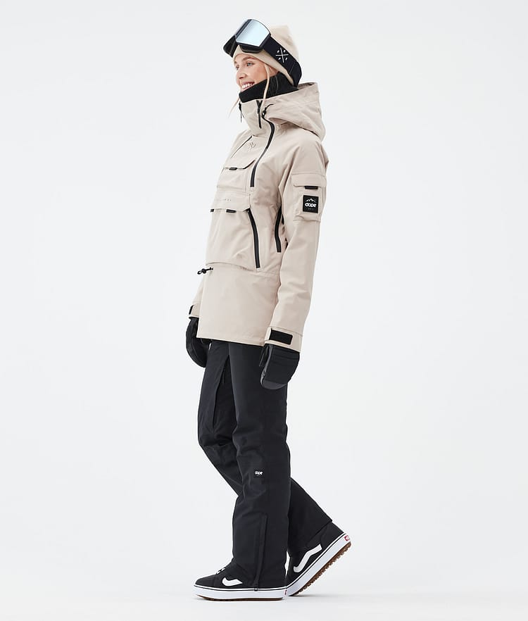 Dope Akin W Snowboard jas Dames Sand, Afbeelding 3 van 8