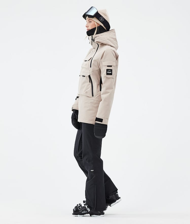 Dope Akin W Ski jas Dames Sand, Afbeelding 3 van 8