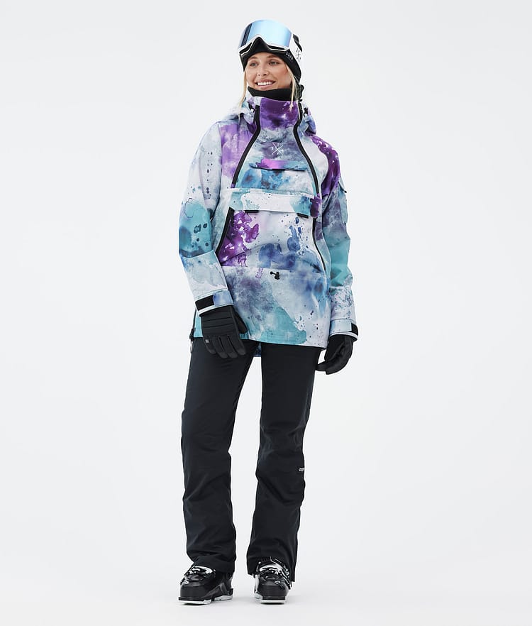 Dope Akin W Ski Jacket Women Spray Green Grape, Image 3 of 8