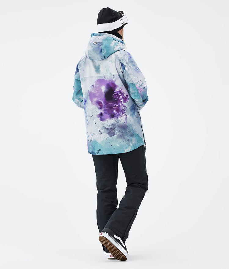 Dope Akin W Giacca Snowboard Donna Spray Green Grape, Immagine 4 di 8