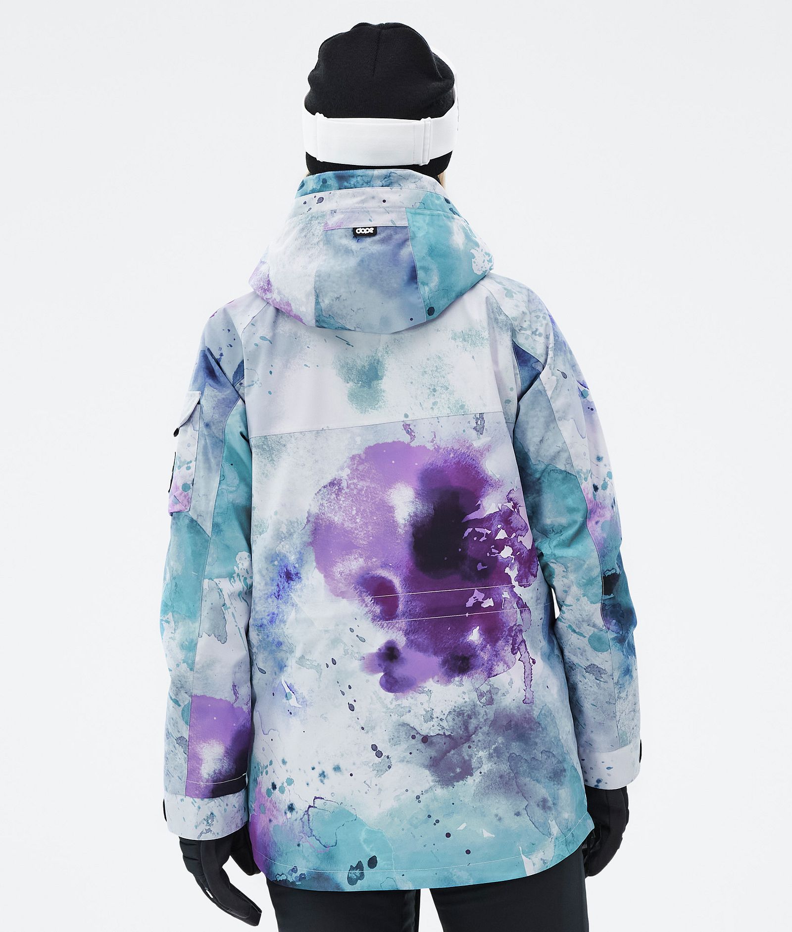Dope Akin W Giacca Snowboard Donna Spray Green Grape, Immagine 6 di 8