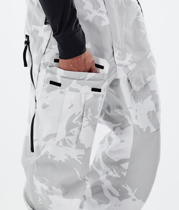 Dope Antek Pantalon de Snowboard Homme Grey Camo, Image 6 sur 7