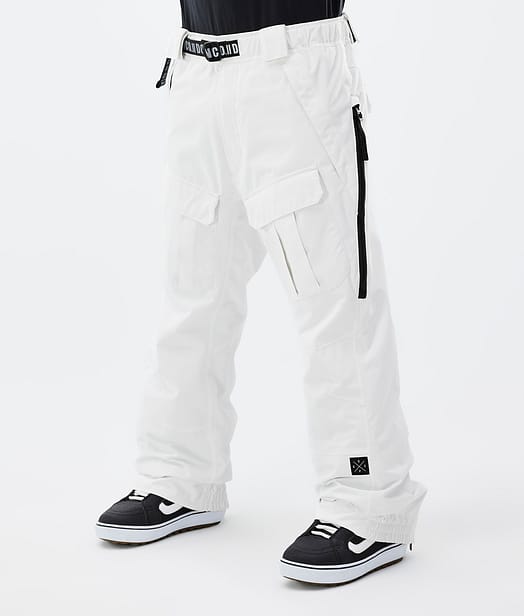 Dope Antek Pantalon de Snowboard Homme Old White