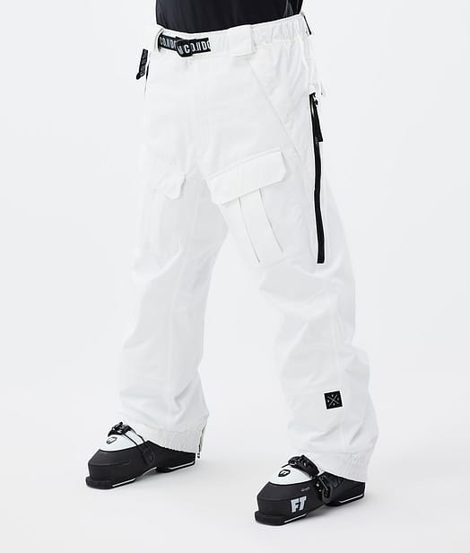 Dope Antek Pantalon de Ski Homme Old White