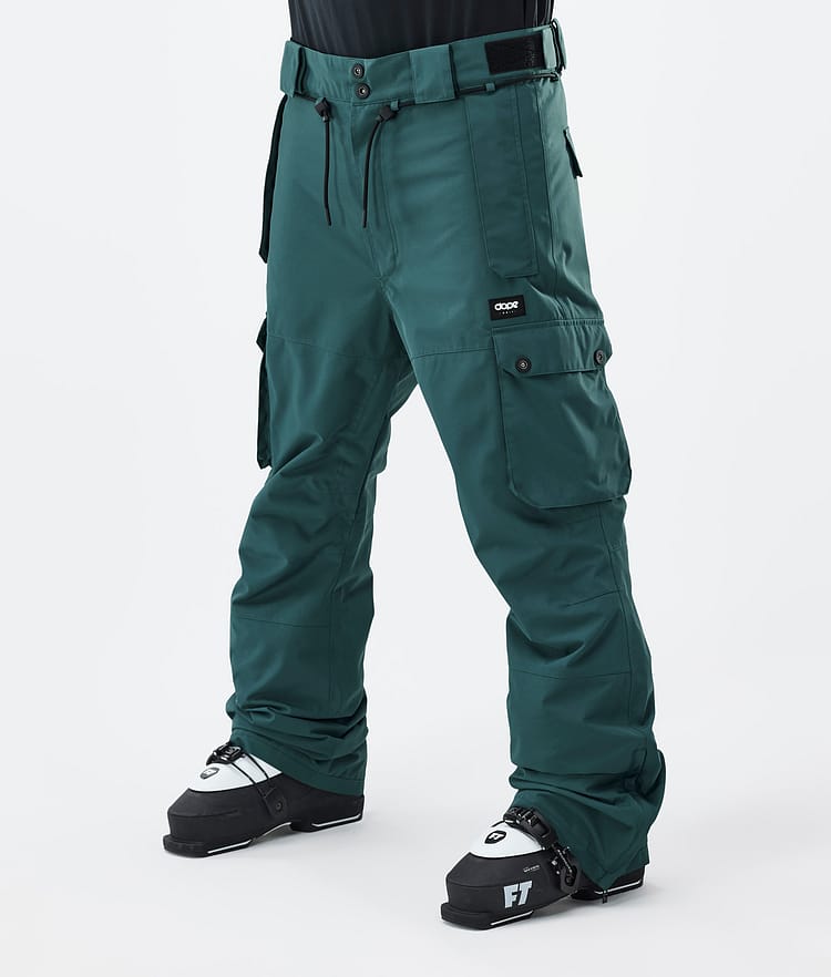 Dope Iconic Pantaloni Sci Uomo Bottle Green, Immagine 1 di 7