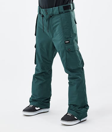 Dope Iconic Snowboard Pants Men Bottle Green