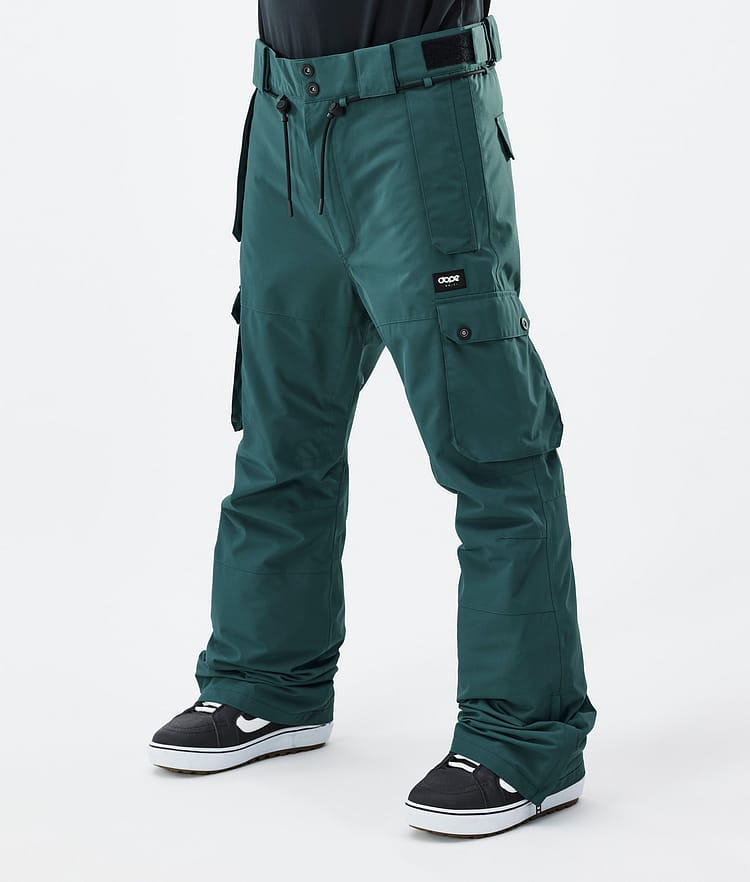 Dope Iconic Snowboard Broek Heren Bottle Green Renewed, Afbeelding 1 van 7