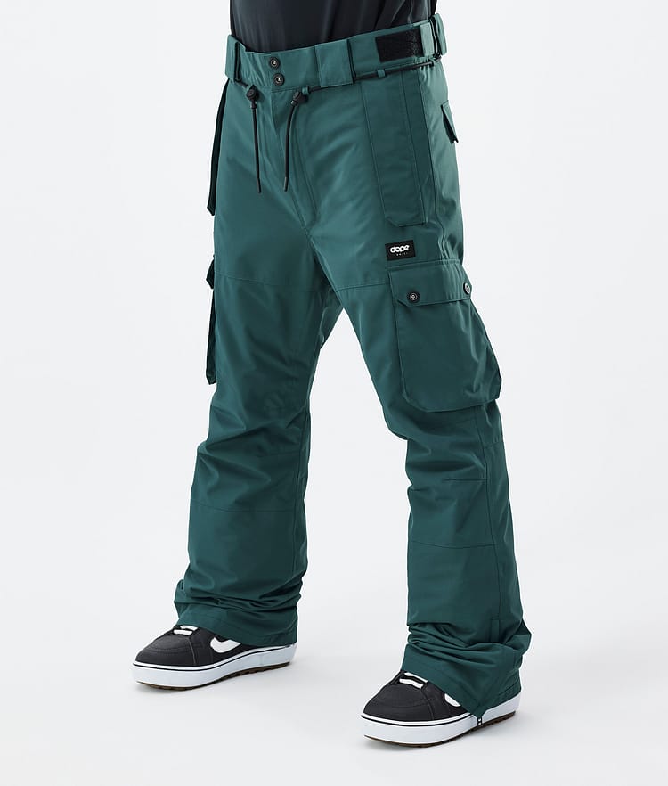 Dope Iconic Pantaloni Snowboard Uomo Bottle Green, Immagine 1 di 7